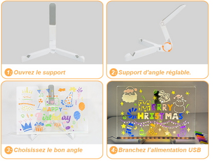 Tablette lumineuse BrilloCrea